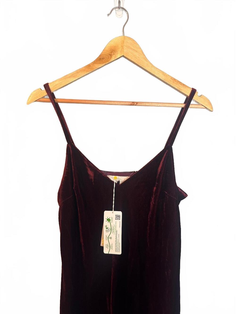 NWT Boden Velvet Slip Midi Party Dress US 6R - Picture 3 of 7